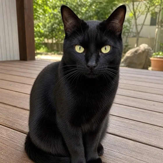 黒猫の発見カード